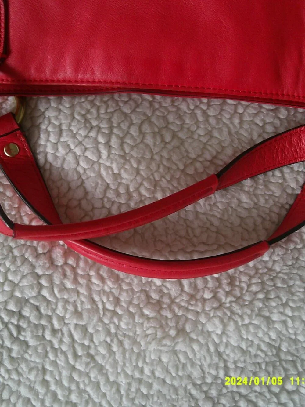 Coach Campbell Izzy Leather Convertible Satchel Bag